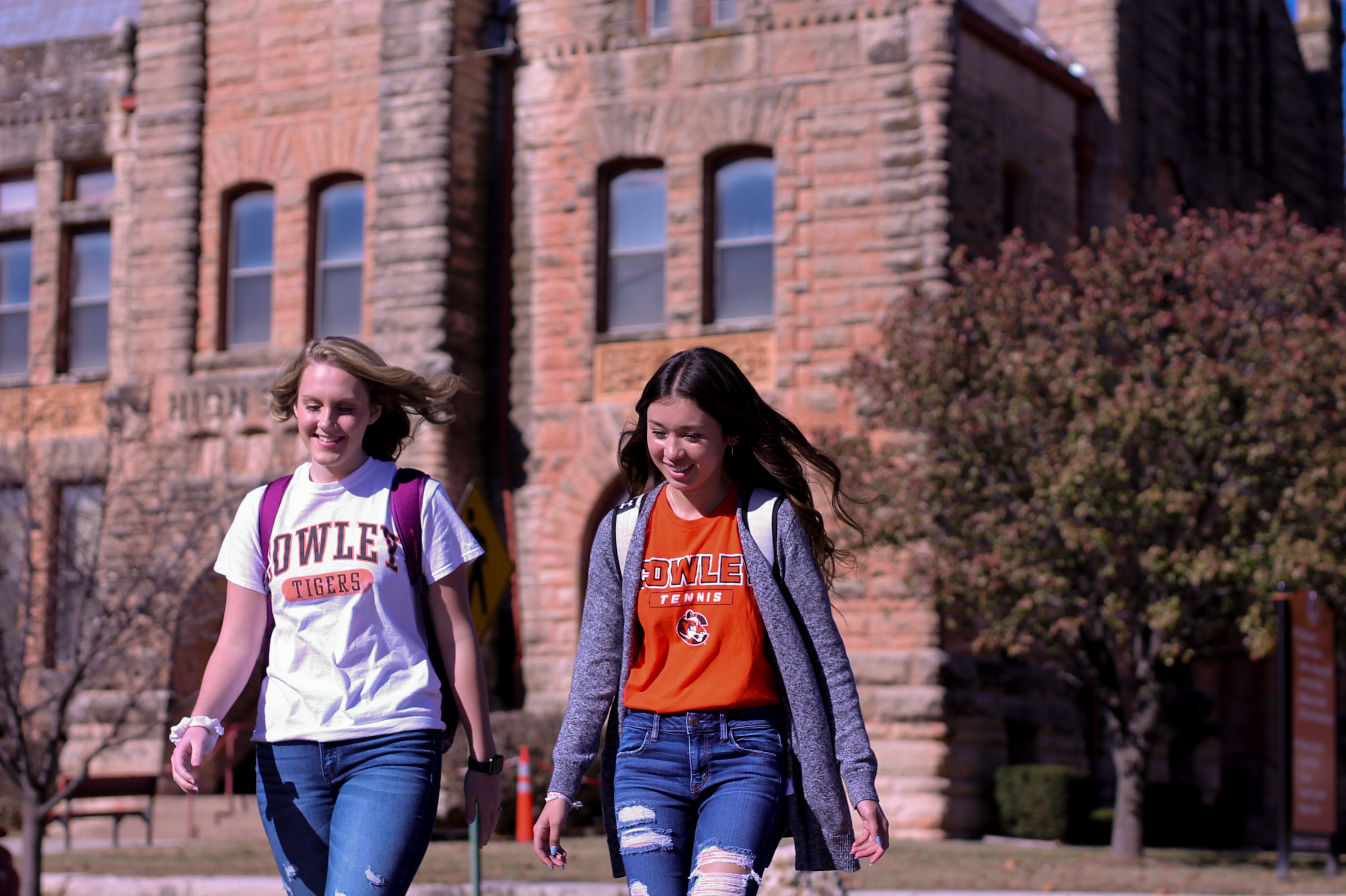 students outside ireland hall